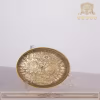 بشقاب کوچک برنجی 557 بسته 6 عددی