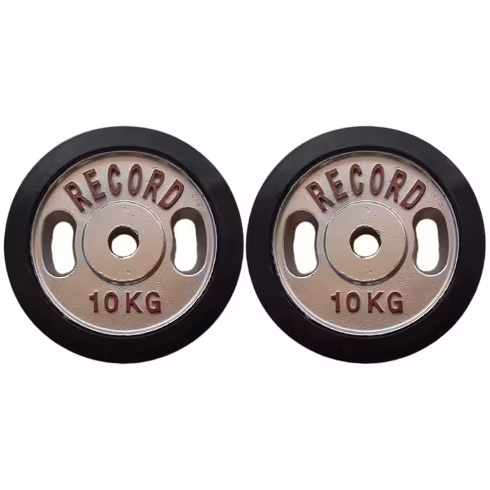 وزنه هالتر خانگی 10 کیلویی مدل R10 - دو عددی | کالا مکس