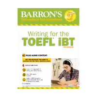 کتاب Barron's Writing For The TOEFL IBT(6TH) CD برای آزمون تافل