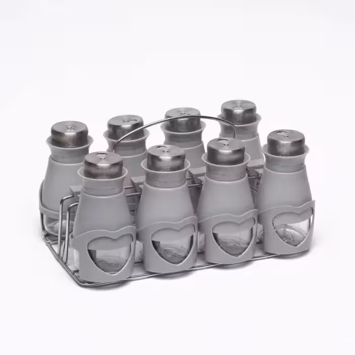 ادویه 8 رومیزی رومینا شنل دار مدل اکو کد 908 مینا کیچن ویر