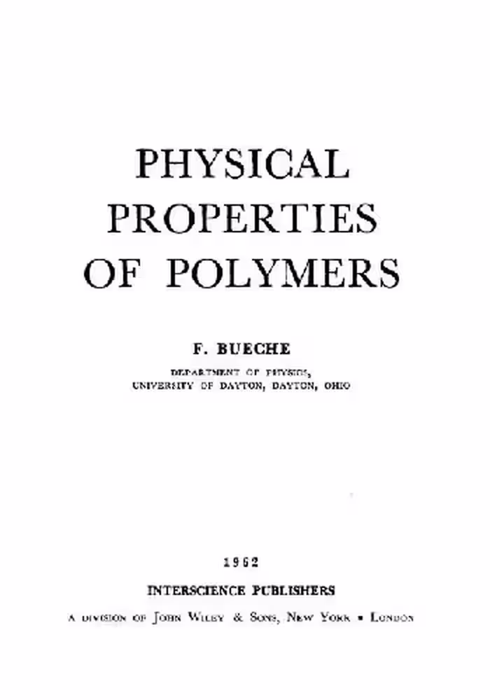 خرید و دانلود نسخه کامل کتاب Physical Properties of Polymers