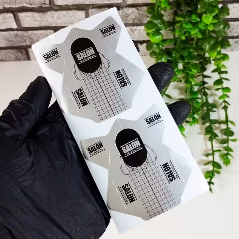 فرمر آلمینیومی پروانه ای نقره ای سالن Salon برش خورده 300 تایی