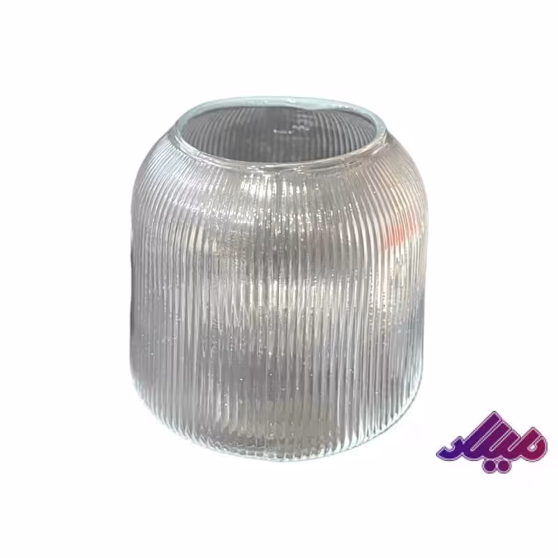 شیشه گلدان مایا خطی قطر دهانه 5 ارتفاع 75 سانت