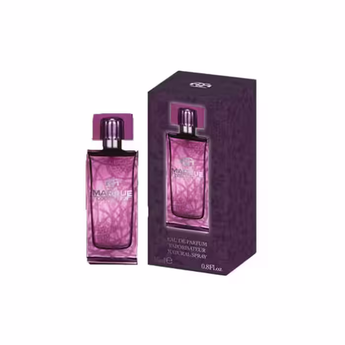 عطر ادکلن زنانه لالیک آمیتیس بنفش فراگرنس ورد مارکویی کالکشن کد 112 (Fragrance World Marque Lalique Amethyst) حجم 25 میل