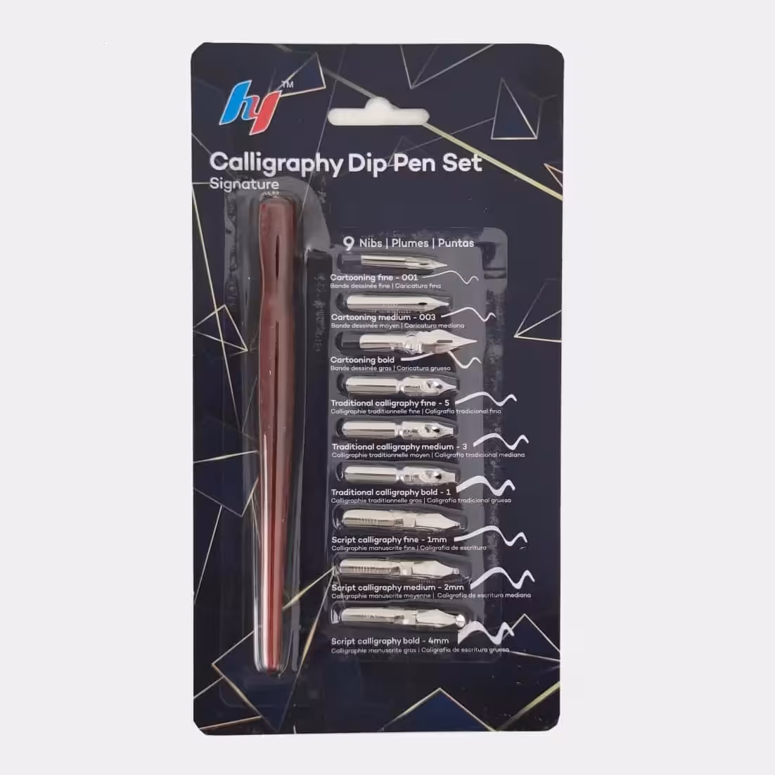 ست قلم خوشنویسی 10 تکه Calligraphy set 10 piece