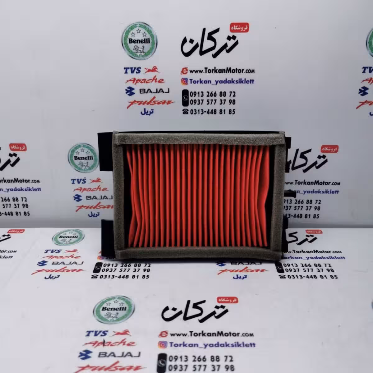فیلتر ( ابر ) هواکش موتور SYM گالکسی 180 و 250 NA و NH اصلی