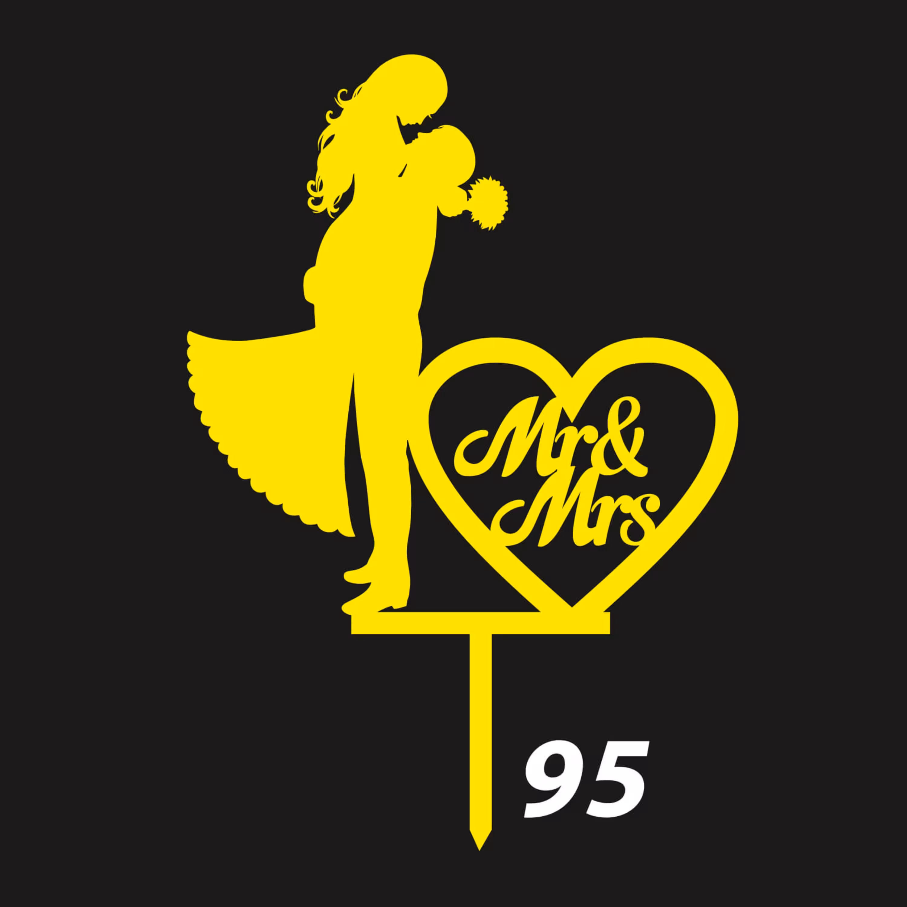 تاپر مولتی استایل عروس و داماد کد22