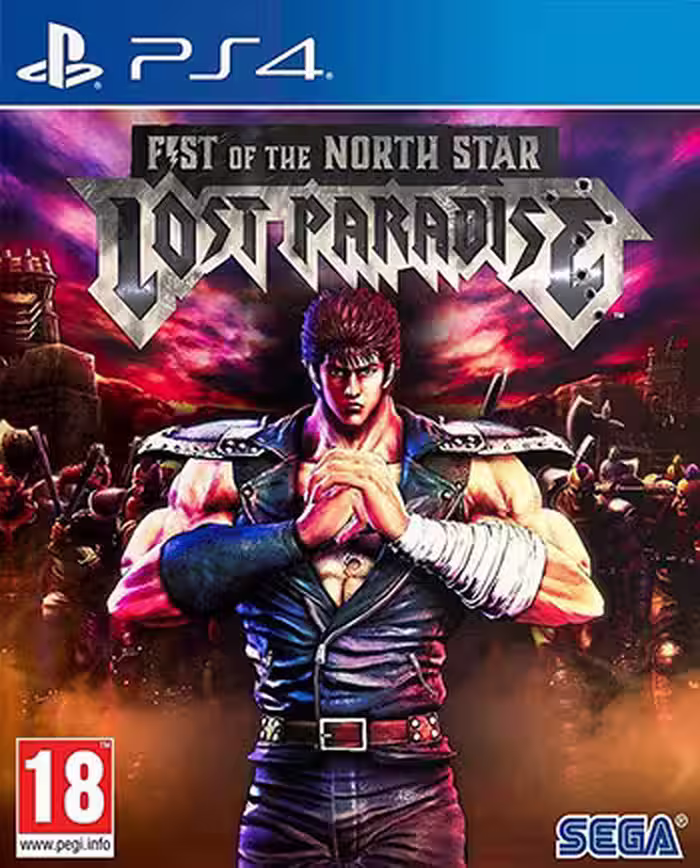 بازی پلی استیشن 4 نسخه رایتی نسخه هک‌شده بازی Fist of the North Star Lost Paradise ps4