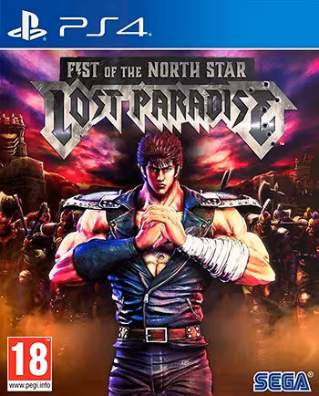 بازی پلی استیشن 4 نسخه رایتی نسخه هک‌شده بازی Fist of the North Star Lost Paradise ps4
