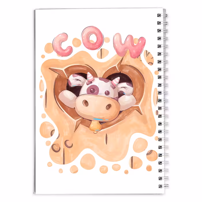 دفتر مشق فانتزی گاو
