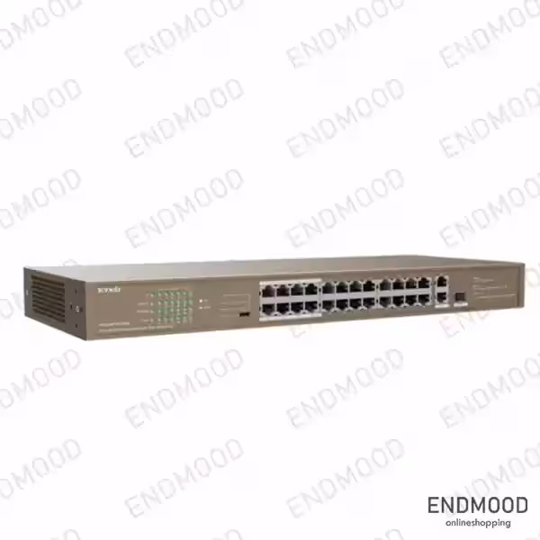 سوییچ 24 پورت تندا مدل Tenda TEF1126P-24-250W
