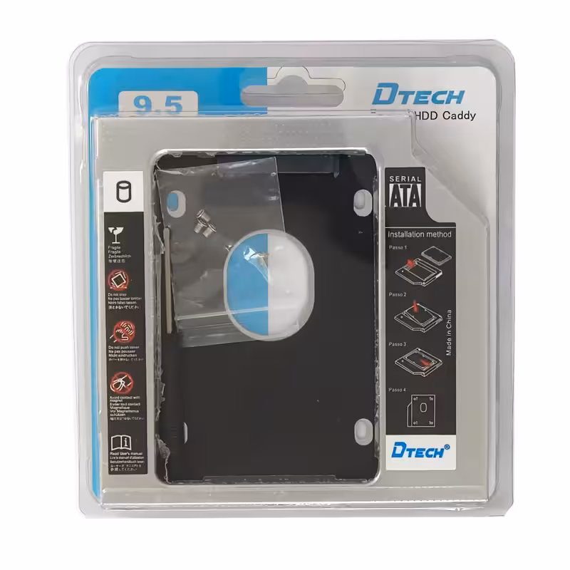 مبدل کدی 9.5mm Slim دی تک مدل Dtech HDD CADDY