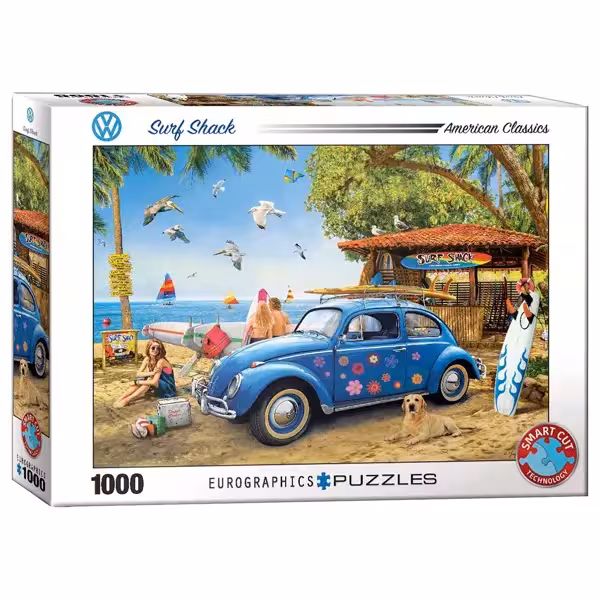 پازل 1000 تکه یوروگرافیکس Eurographics طرح کلبه گشت و گذار