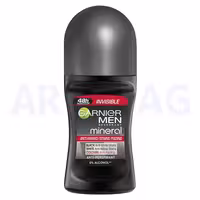 رول ضدتعریق 48 ساعته مردانه invisible ضد زردی گارنیر 50 میلی