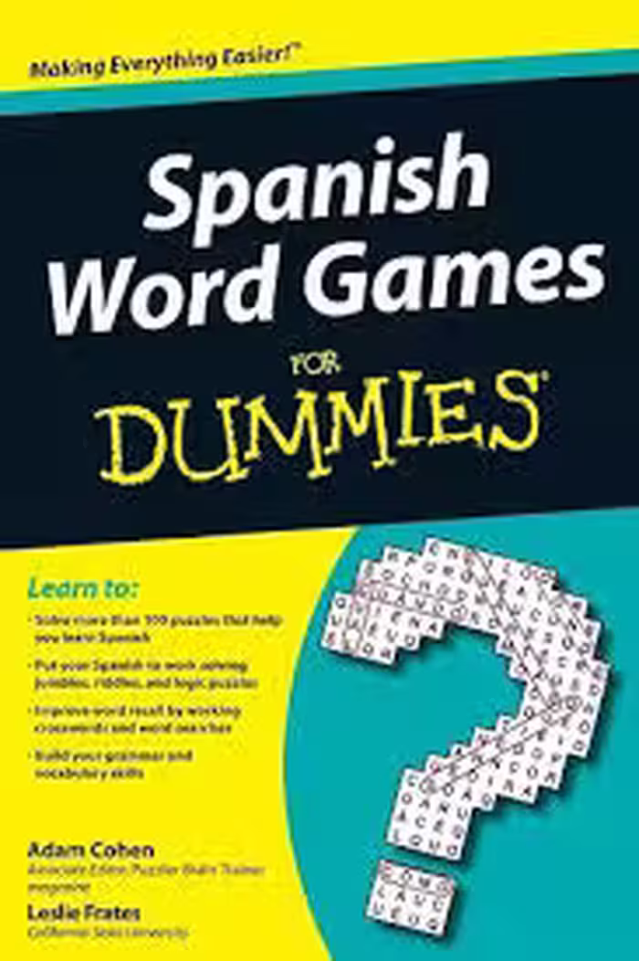 کتاب Spanish Word Games For Dummies