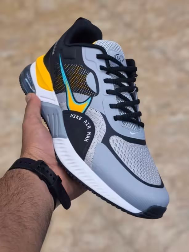 کتونی نایکی ایر مکس، وارداتی ویتنام ، پایین ترین قیمت در ایران فروش بصورت عمده و تک . کتونی اسپرت مردانه . Nike Air Max Vietnam