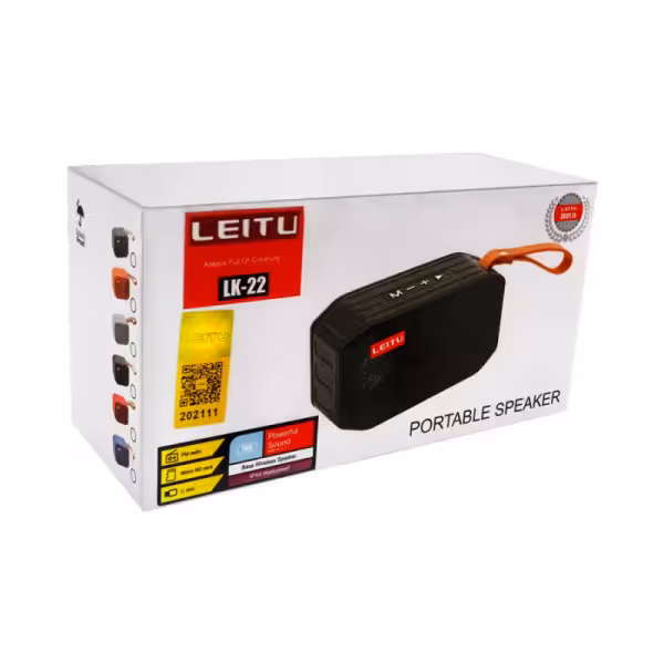 اسپیکر بلوتوثی قابل حمل لیتو مدل LK-22