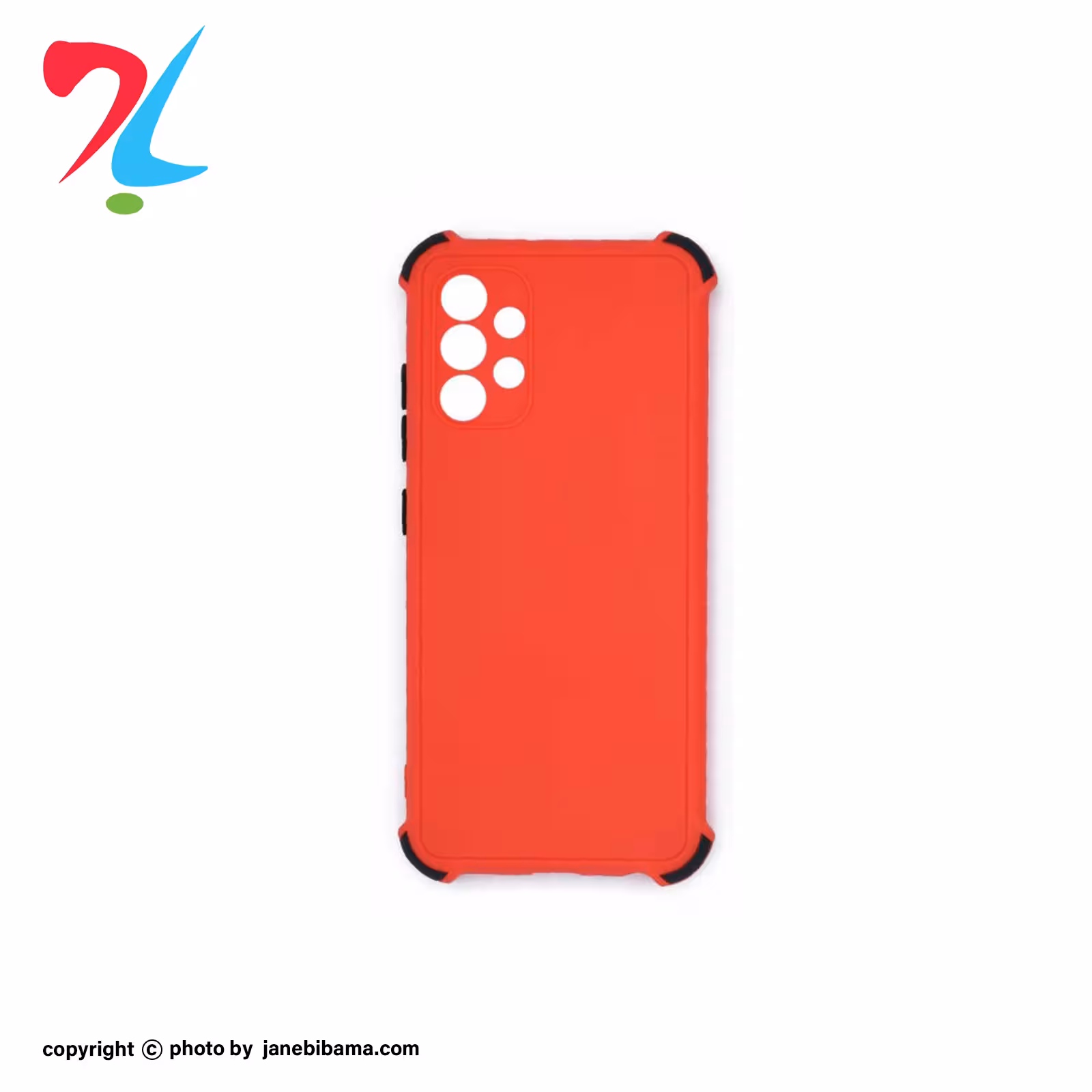 قاب TPU محافظ لنز دار شمعی مناسب برای سامسونگ A32 4G-رنگ قرمز