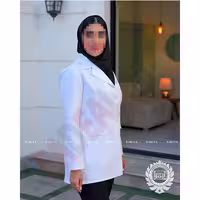 روپوش پزشکی کتي سفید پروانه