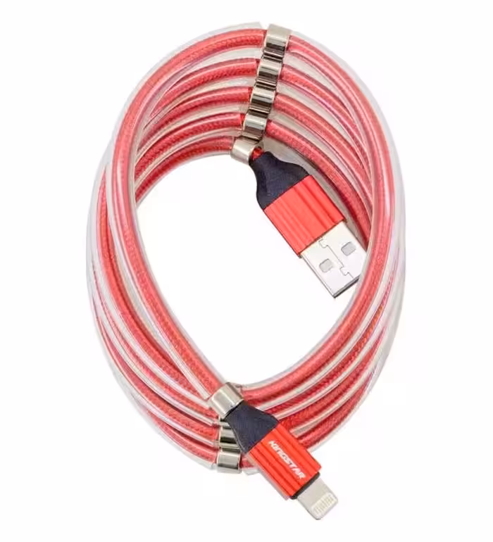 کابل شارژ آیفون مگنت دار کینگ استار مدل K41i طول 1 متر