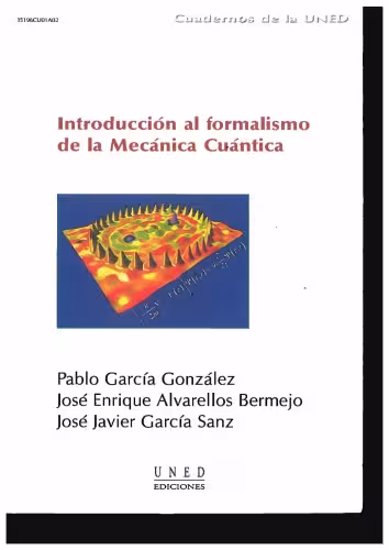 خرید و دانلود نسخه کامل کتاب Introducción al formalismo de la mecánica cuántica