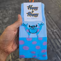 جوراب فانتزی طرح سالیوان کد 05