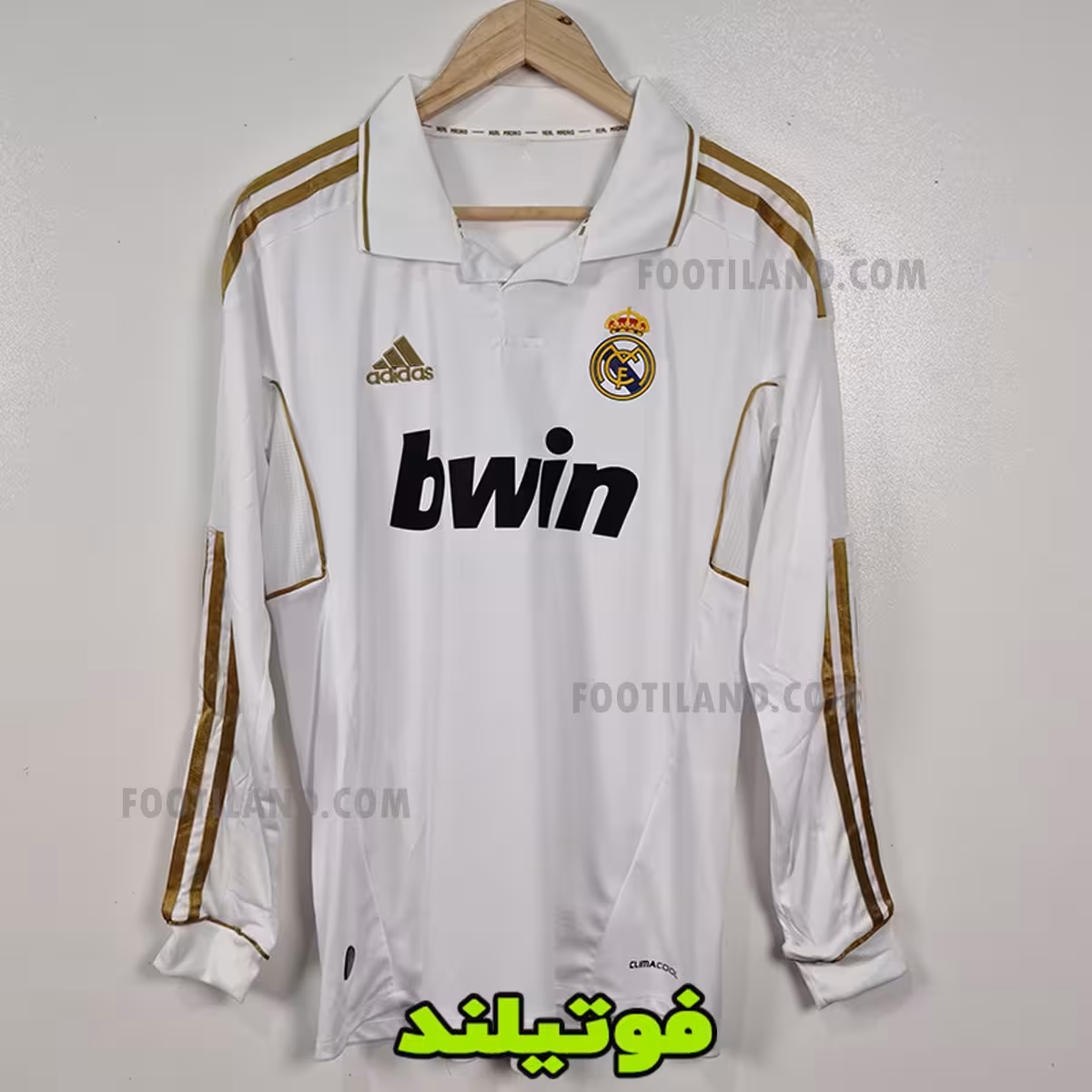 لباس آستین بلند رئال مادرید 2011/12