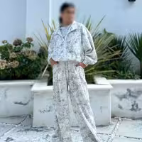 سویشرت و شلوار و تیشرت زنانه مراکشی مدل مریلا ترک