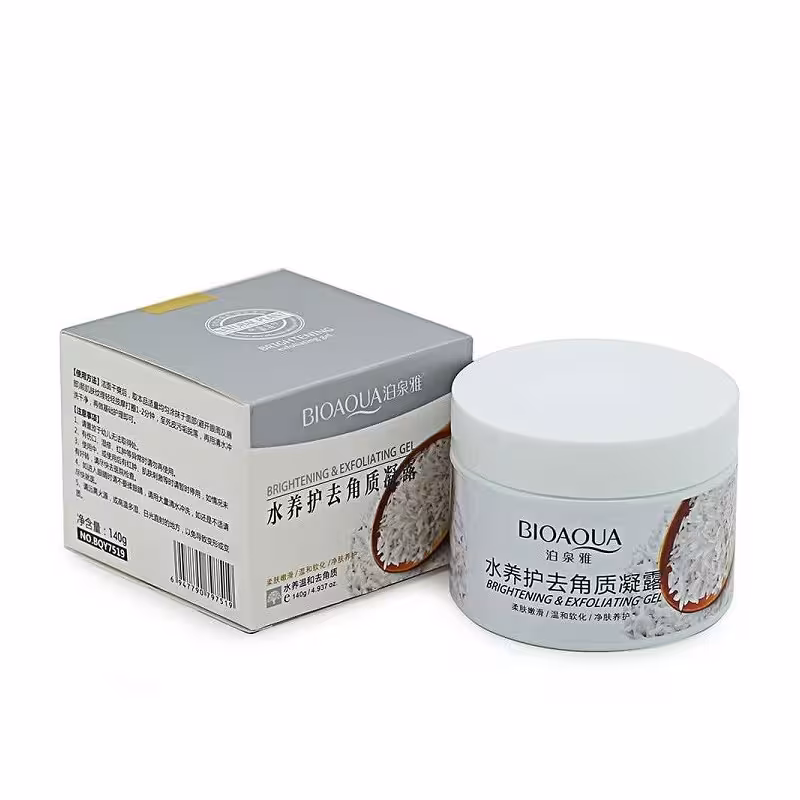 ماسک و لایه بردار صورت بایو آکو مدل برنج وزن 140 گرم

