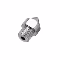 خرید و قیمت نازل اکسترودر MK8 تیتانیومی 0.4mm پرینتر سه بعدی فیلامنت 1.75