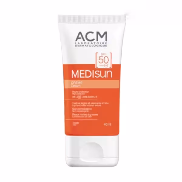 کرم ضد آفتاب ای سی ام مدل MEDISUN حاوی  SPF 50 (اورجینال)