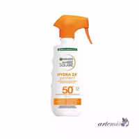 اسپری ضدآفتای و آبرسان گارنیر Garnier مدل Ambre Solarie Hydra 24H Protect حجم 300 میلی‌لیتر