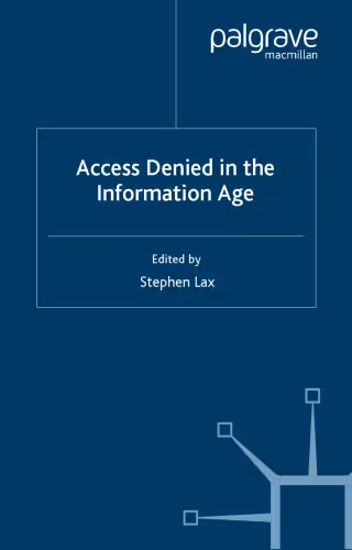 خرید و دانلود نسخه کامل کتاب Access Denied in the Information Age
