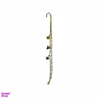 دستبند استیل طرح هندسی کد 0121