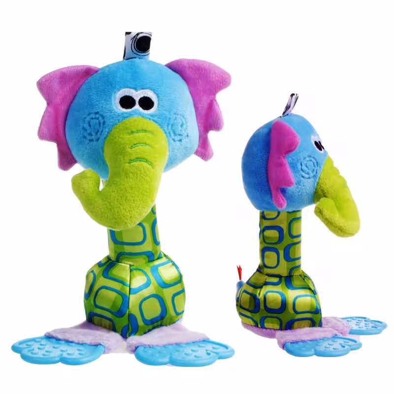 جغجغه نوزادی طرح فیل happy monkey