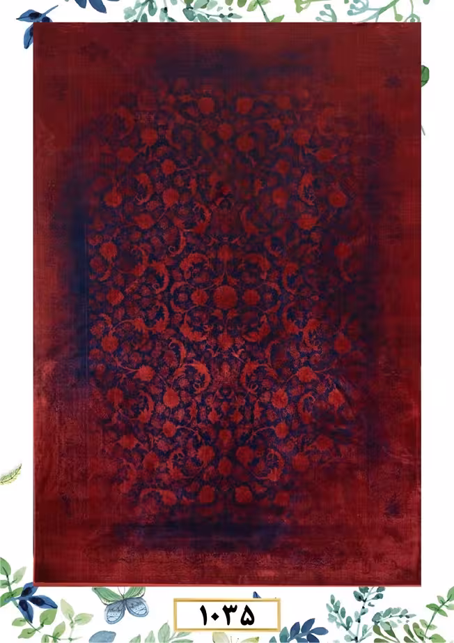 فرش ماشینی گلبرجسته 1200 شانه آکرلیک کاشان – پرداخت قسطی