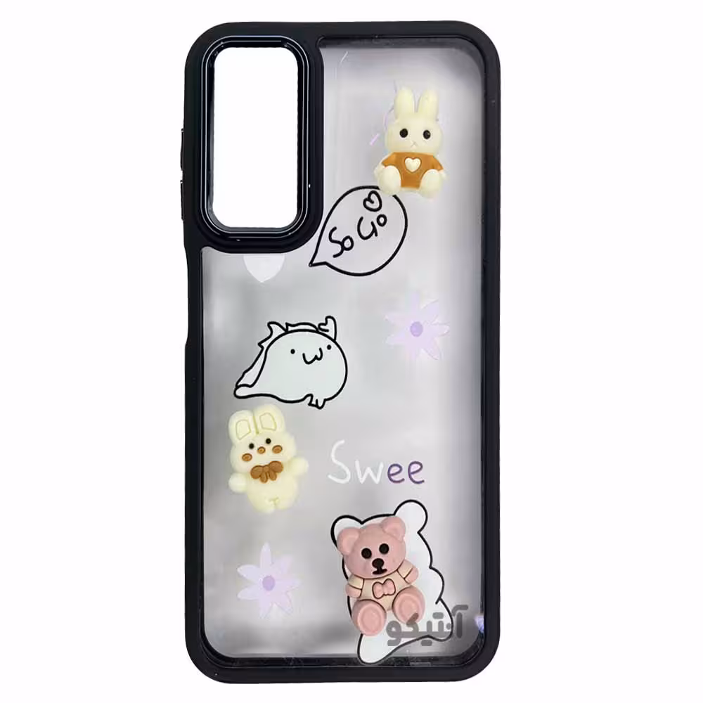 قاب Metal Iron عروسکی برجسته مناسب برای Samsung A24-کد1222