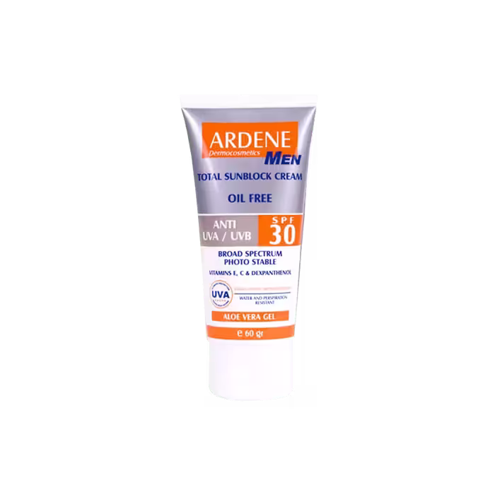 کرم ضد آفتاب مردانه SPF30 آردن (60 گرم)