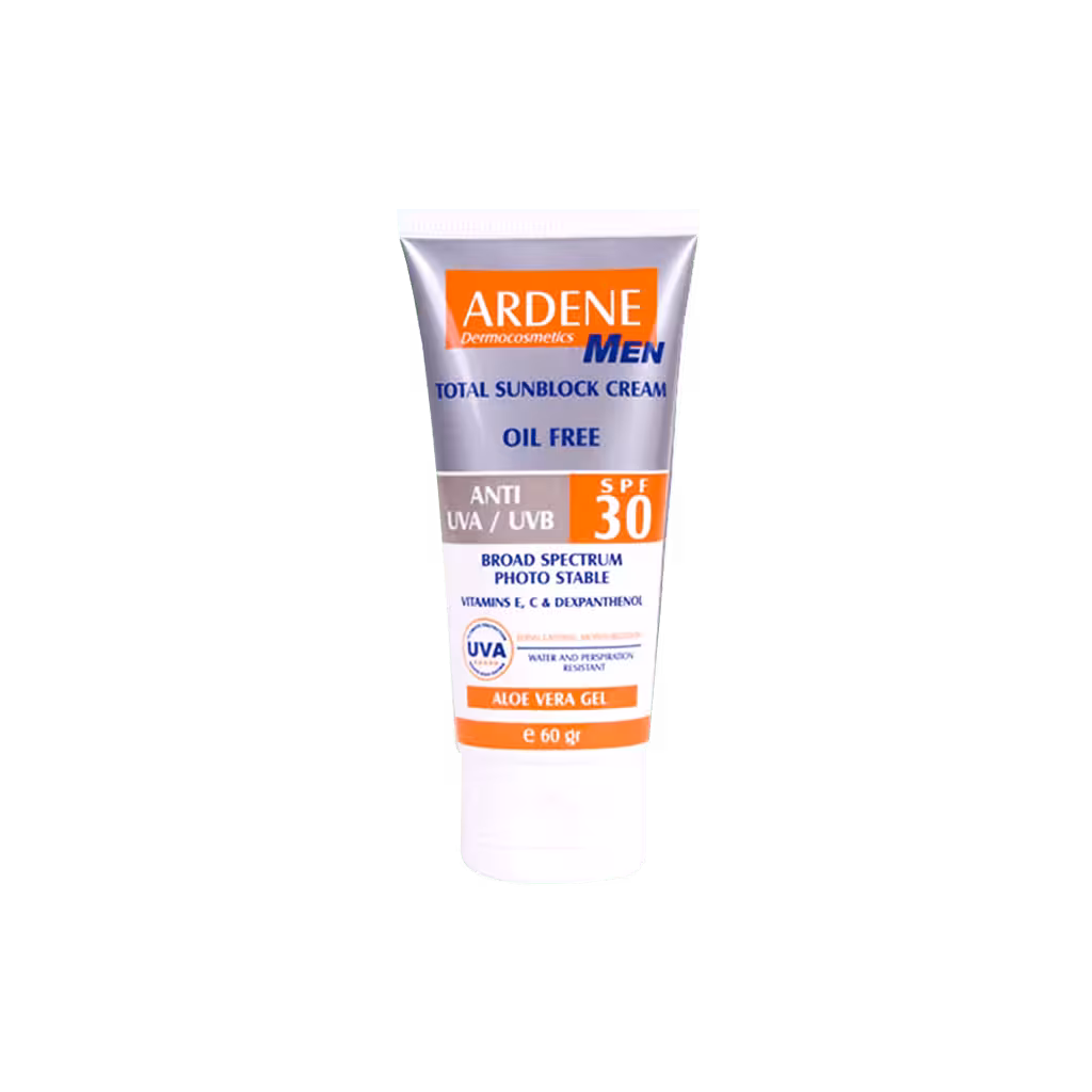 کرم ضد آفتاب مردانه SPF30 آردن (60 گرم)