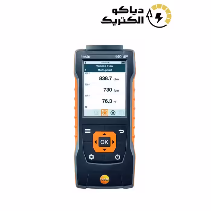 مولتی فانکشن سنجش هوا با سنسور تفاضلی تستو TESTO 440 DP