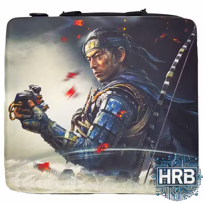 کیف کنسول PS4 طرح Ghost of Tsushima - چهار کاره