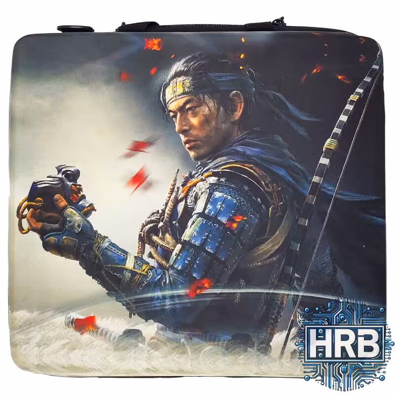 کیف کنسول PS4 طرح Ghost of Tsushima - چهار کاره