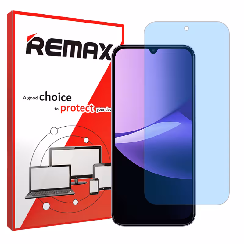 گلس شیائومی Redmi 15C 5G مدل مات آنتی بلو برند ریمکس کد S