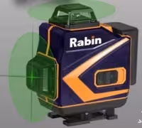 تراز لیزری 360 درجه 16 خط نور سبز رابین مدل R7750