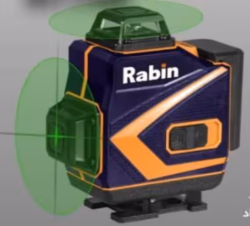 تراز لیزری 360 درجه 16 خط نور سبز رابین مدل R7750