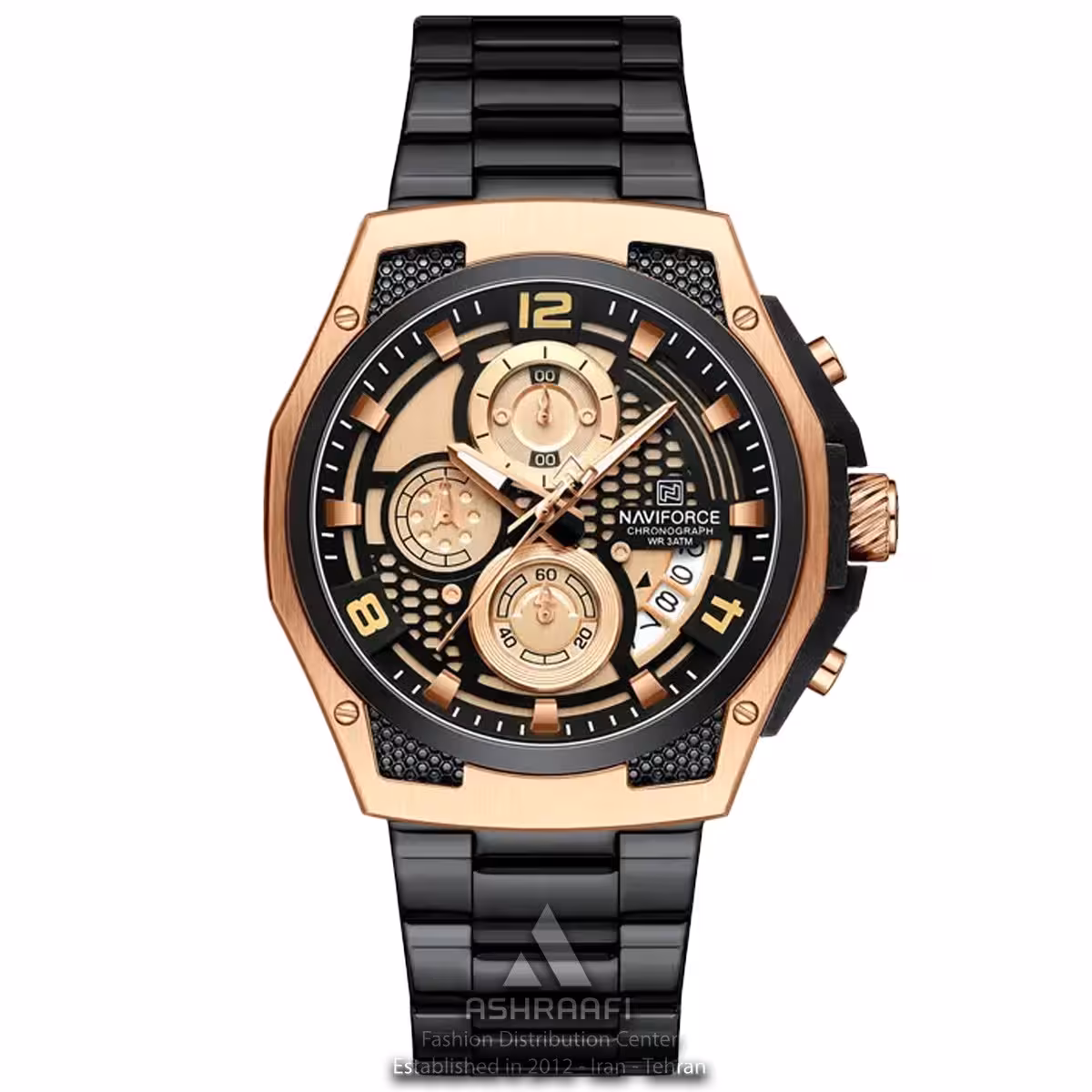 ساعت مردانه نیوی فورس Naviforce NF8051RGK