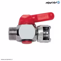 شیر ربع گرد هوا GAV ایتالیا 1/4 اینچ مدل P-1001