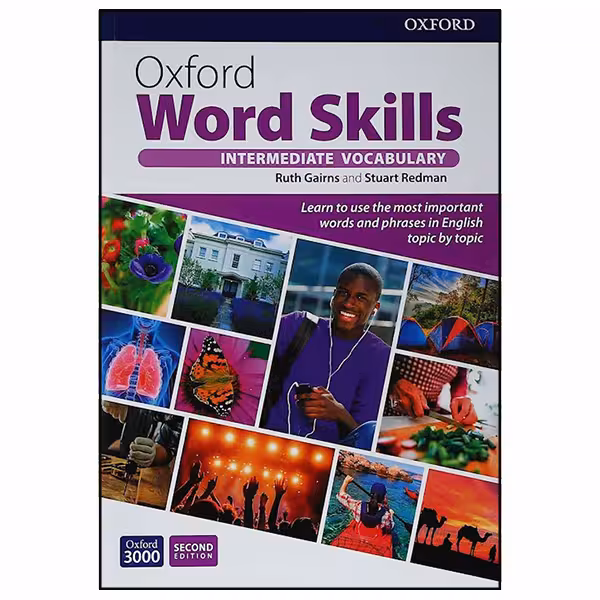 کتاب Oxford Word Skills Intermediate Second Edition اثر Ruth Gairns And Stuart Redman انتشارات OXFORD