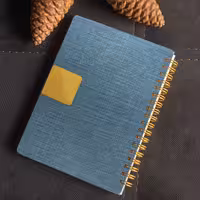 دفتر یادداشت سرمه ای