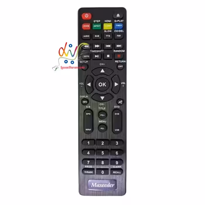 کنترل گیرنده دیجیتال مکسیدر کمبو